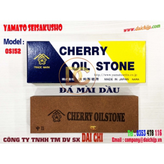 Đá Mài Dầu Yamato Seisakusho Cherry Oil Stone OS152