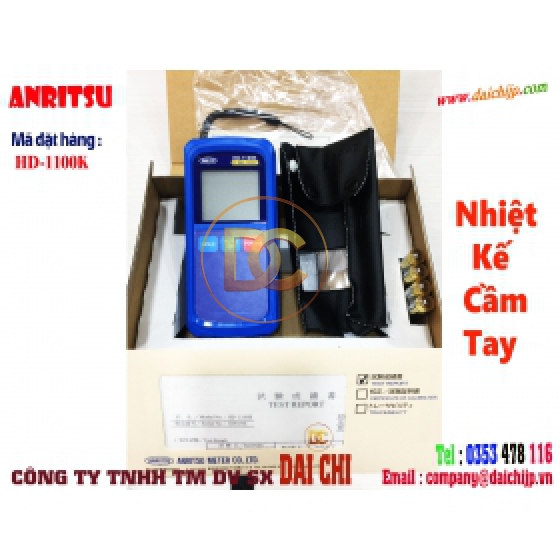 Nhiệt Kế Cầm Tay ANRITSU HD-1100K