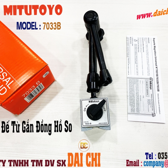 Chân Đế Từ Gắn Đồng Hồ So MITUTOYO Series 7 Model 7033B 