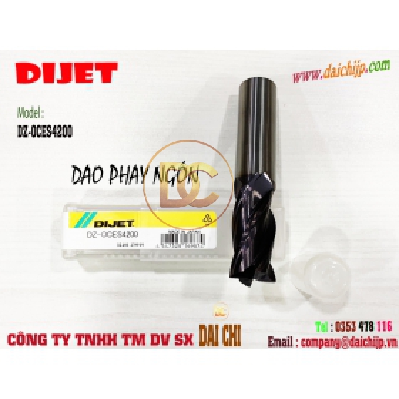 Dao Phay Ngón Carbide 4 Me DIJET DZ-OCES4200 