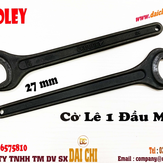 Cờ Lê Mở 1 Đầu GEDLEY GEDORE 6575810 Kích Thước 27 mm